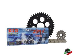 Ducati Monster 1200 bis Bj. 16 Kettensatz DID ZVM-X2 Silber & Supersprox Edge